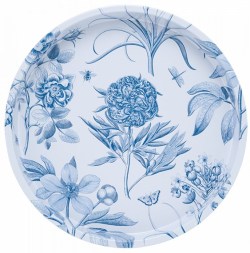 SAN4971_Ethcings_Blue Flowers_Tin Tray_Sanderson